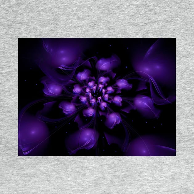 Abstract flower fractal by Tanyalovus